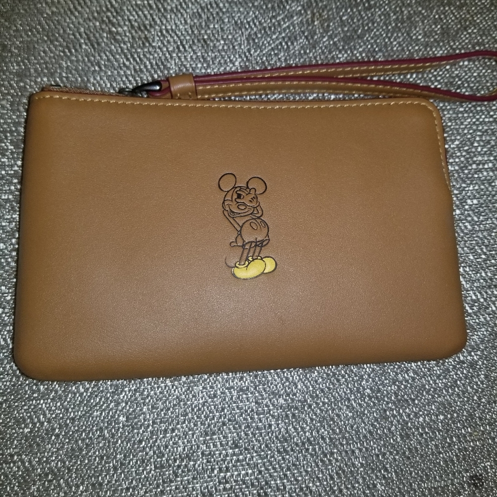 Coach Mickey Wristlet